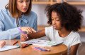 Provide colouring books and art materials